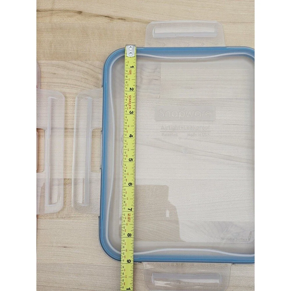 Lot of 2 Snapware 7211R 6 Cup Total Solutions Clear Lid Gasket USA Replacement